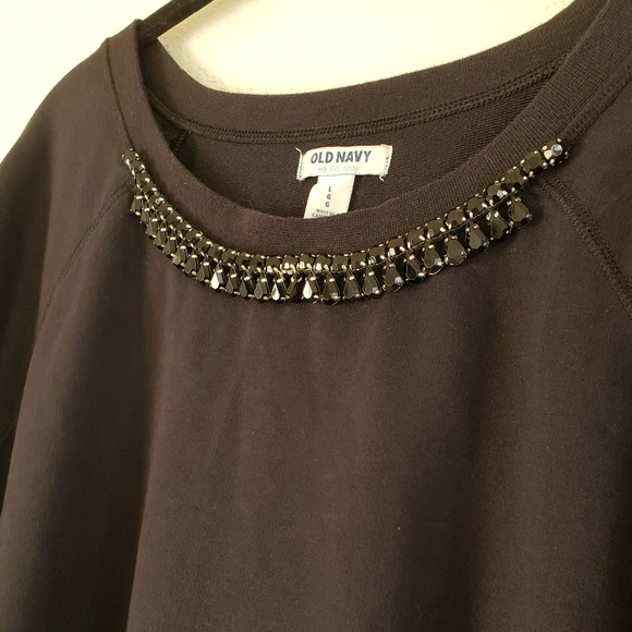 Old Navy Jewel Collar Sweatshirt - Picture 4 of 5